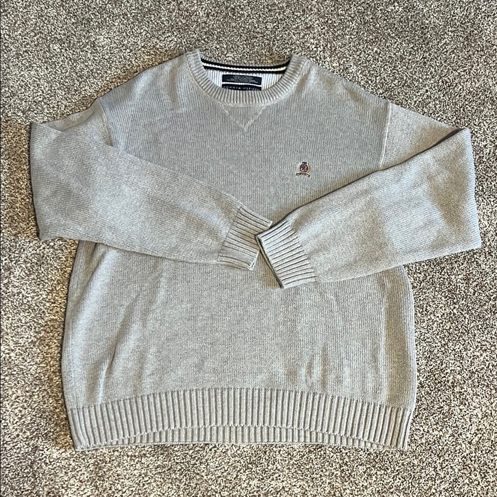 Men's Gray Vintage Sweater